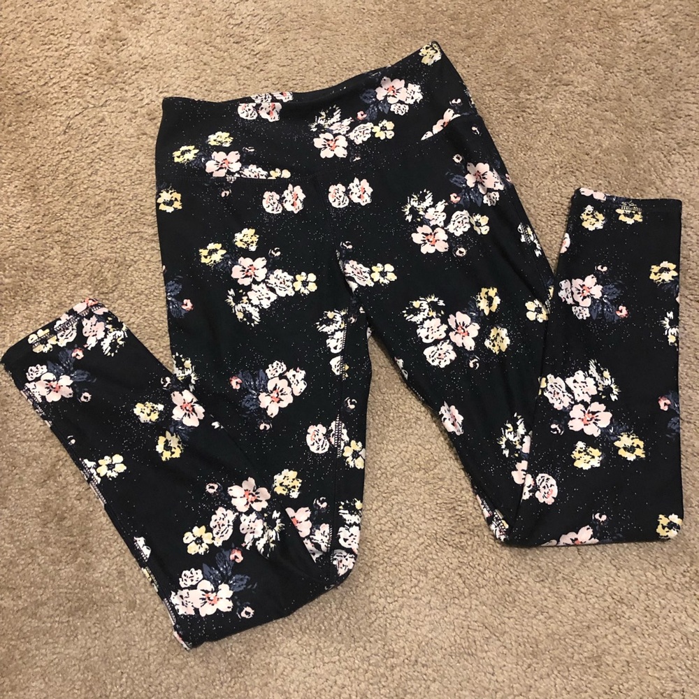 Floral leggings